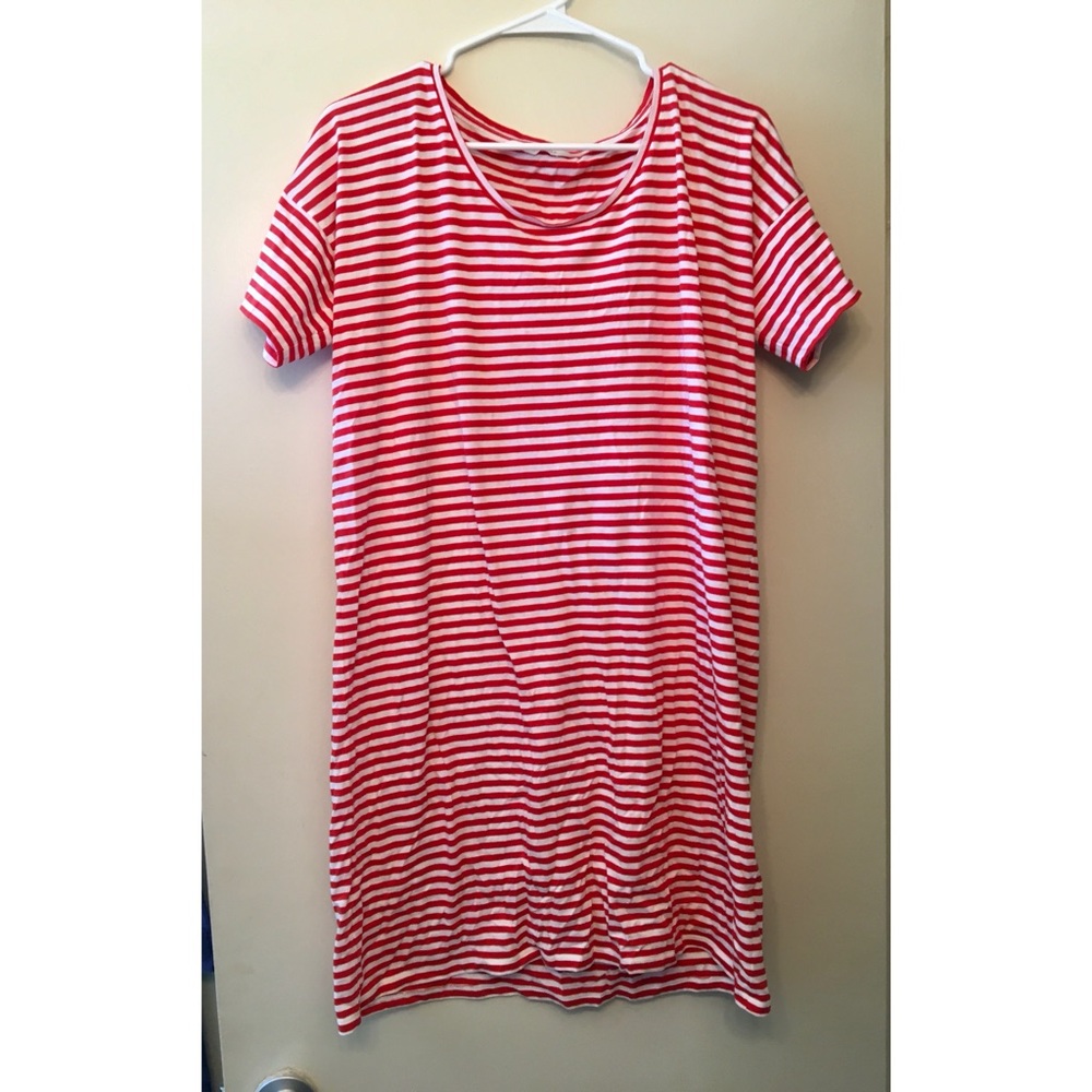 Everlane Striped T-Shirt Dress